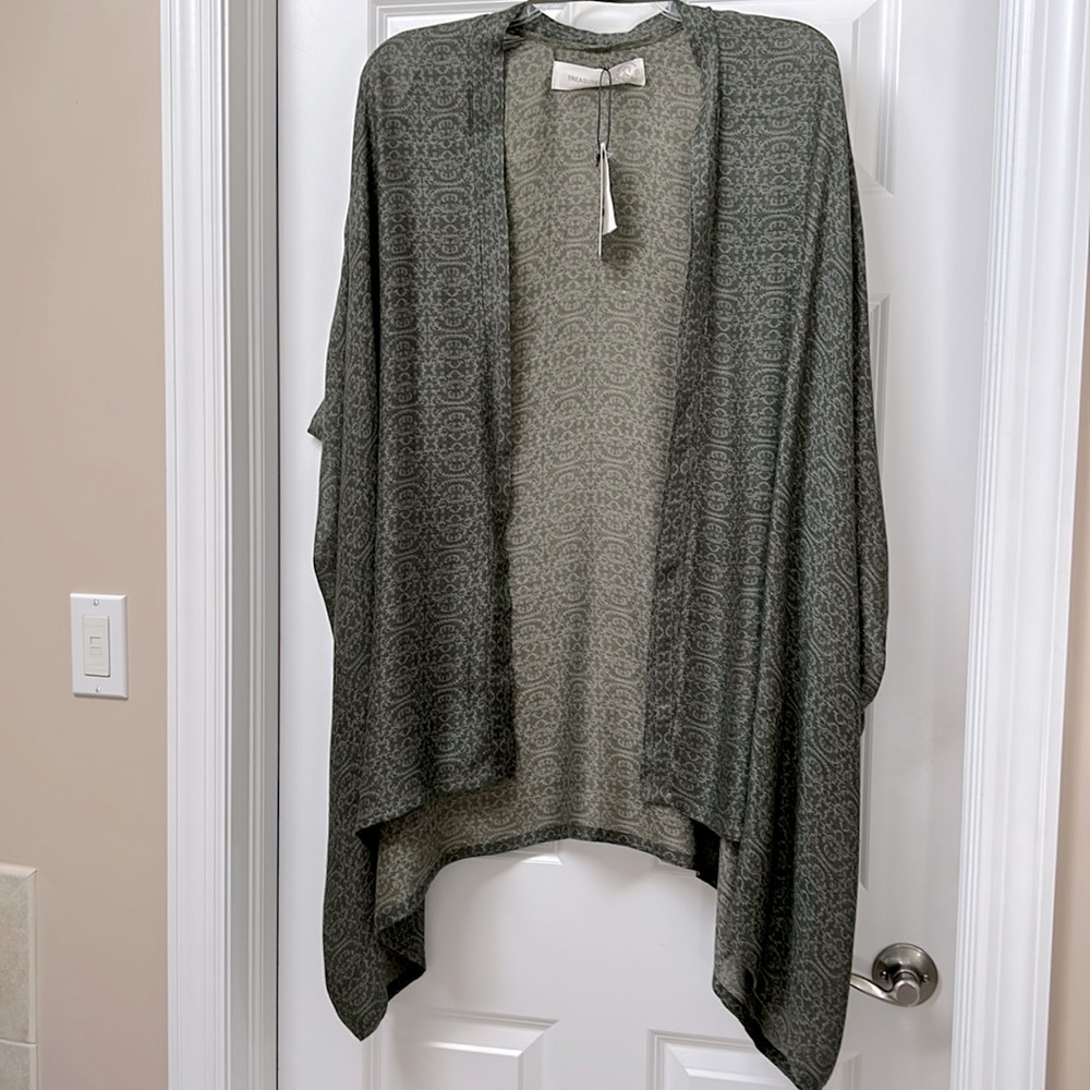 TREASURE & BOND One Size Ruana NWT - Picture 1 of 6